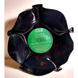 Sparks When I Kiss You I Hear Charlie Parking Playing Promo CUSTOM Vinyl Bowl